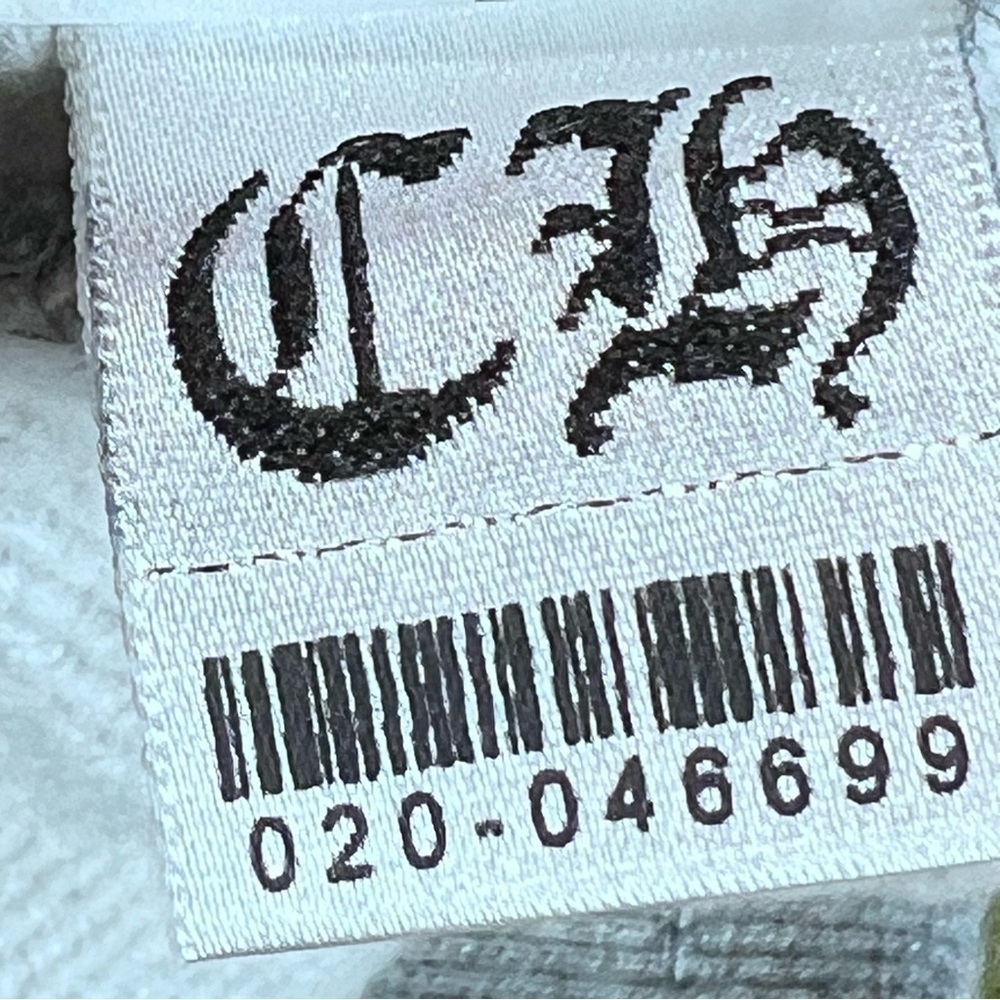 CHROME HEARTS Leather Cross Script Grey Sweatpant… - image 15